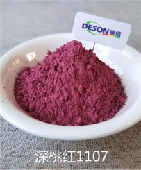 Glazura Pigment broskvově červená